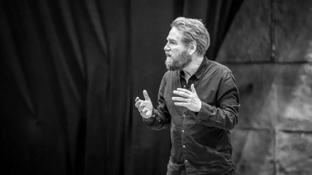 Branagh in rehearsals